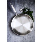 Titanium Series 12-inch Fry Pan with Lid by Heritage Steel — view 7