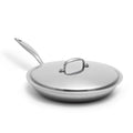 Titanium Series 12-inch Fry Pan with Lid by Heritage Steel