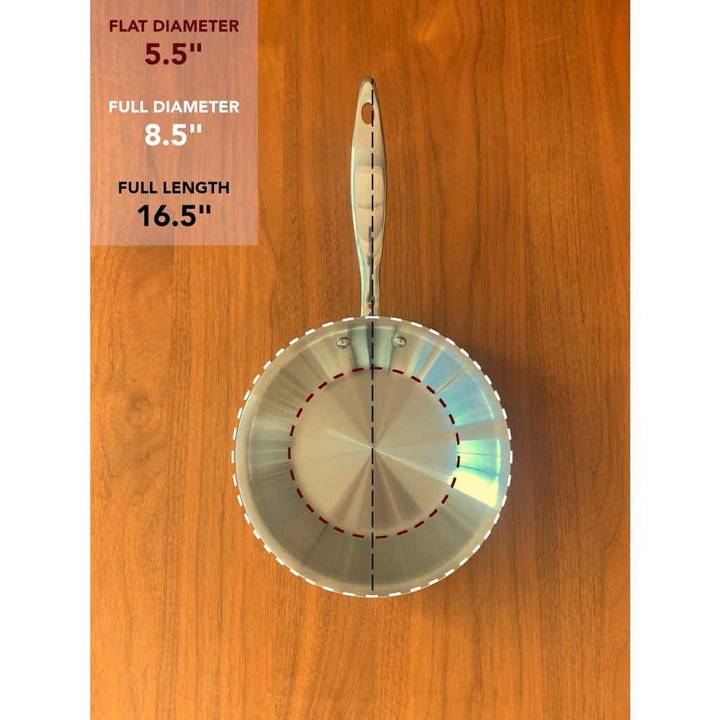 Titanium Series 8.5-inch Fry Pan by Heritage Steel — view 4