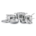 Titanium Series 10 Piece Cookware Set by Heritage Steel