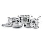Titanium Series 10 Piece Cookware Set by Heritage Steel