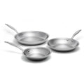 Titanium Series 3 Piece Fry Pan Set by Heritage Steel
