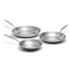 Titanium Series 3 Piece Fry Pan Set by Heritage Steel