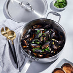 Eater x Heritage Steel 4 Quart Sauté Pan with Lid by Heritage Steel — view 4
