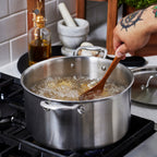 Eater x Heritage Steel 8 Quart Stock Pot with Lid by Heritage Steel — view 4