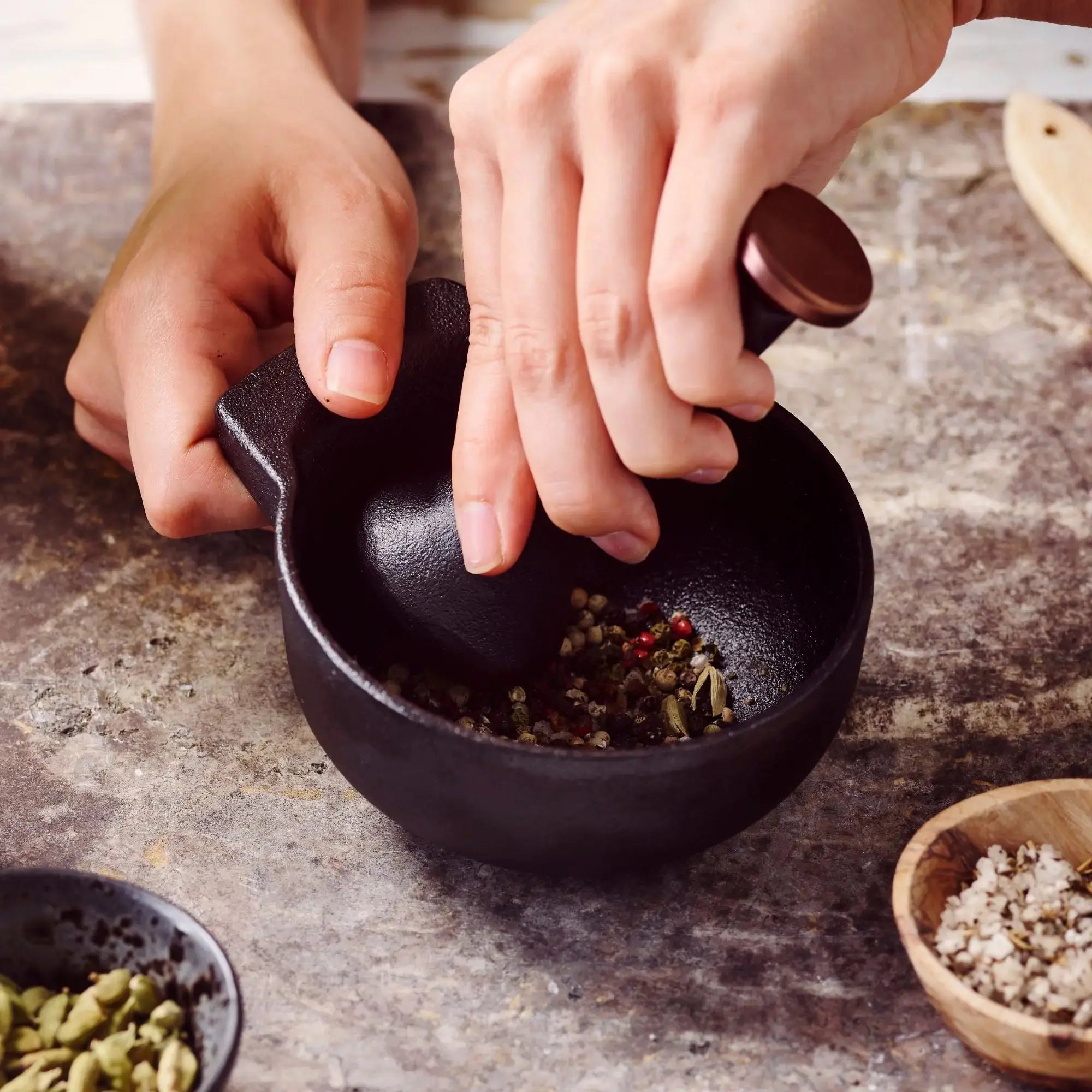 Mortar & Pestle Set - 2-Cup
