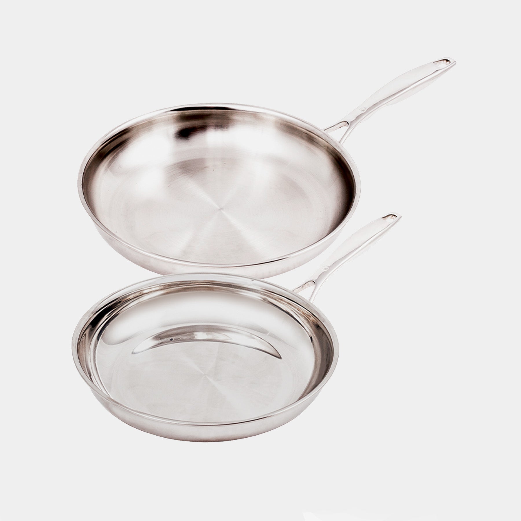Premium Clad 2-Piece Stainless Steel Set