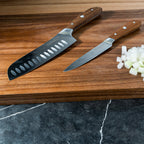 Damascus Santoku Paring Set