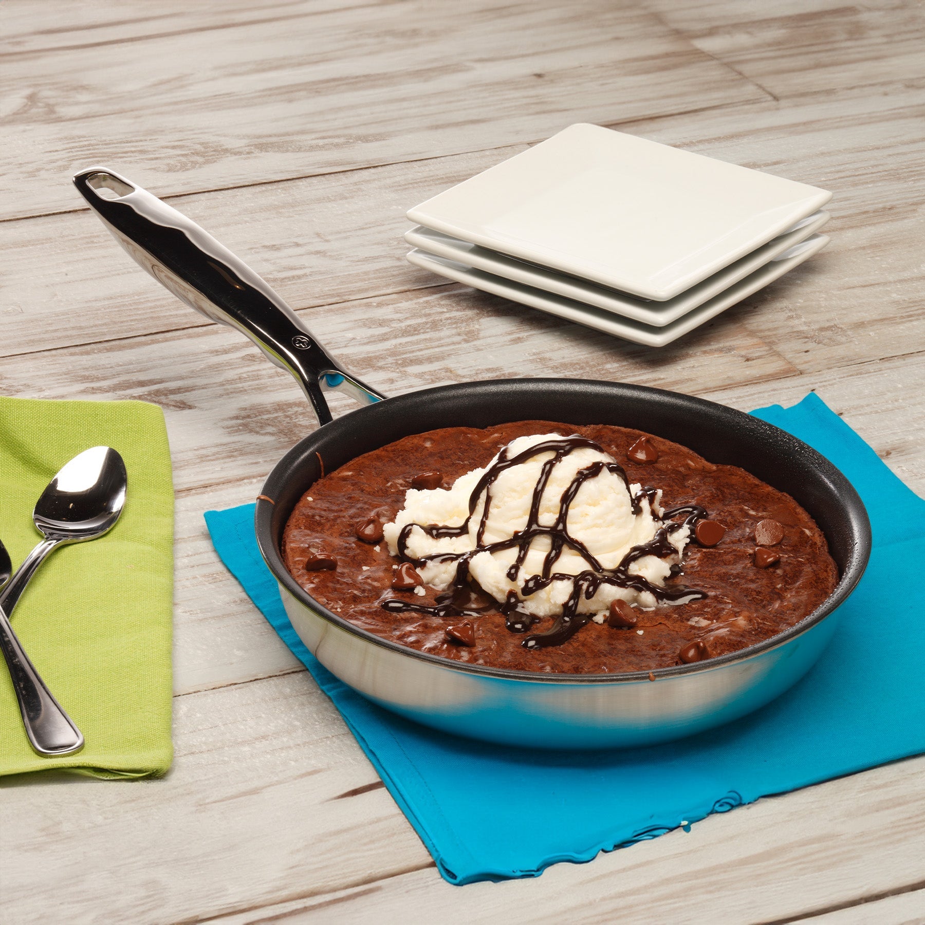Nonstick Clad Fry Pan - Induction