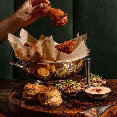The Return of Fried Chicken at Bayou & Bottle