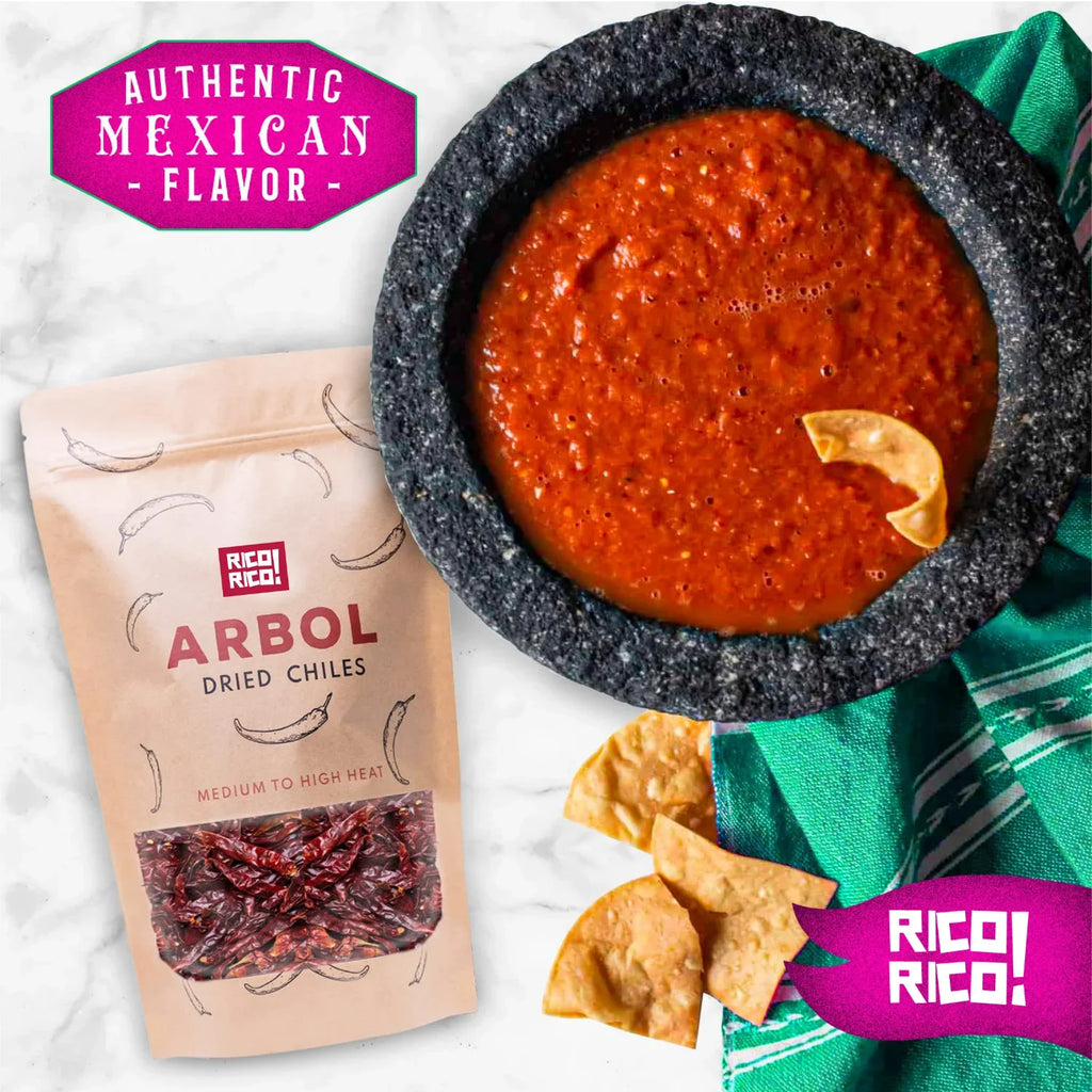Dried Mexican Chiles 3-Pack – Ancho, Guajillo & Arbol Peppers