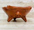 Authentic Mexican Pig Molcajete Molcajete Mexicano de Barro en Forna de Marranito