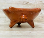 Authentic Mexican Pig Molcajete Molcajete Mexicano de Barro en Forna de Marranito