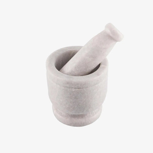 Cassia Marble Mortar and Pestle - product photo 2