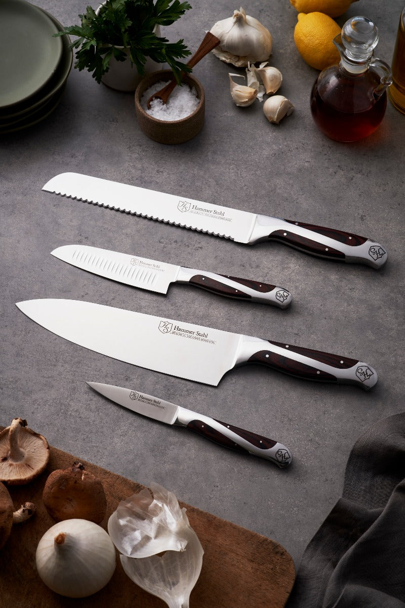 Hammer Stahl 4 Piece Cutlery Essentials by Heritage Steel — view 2