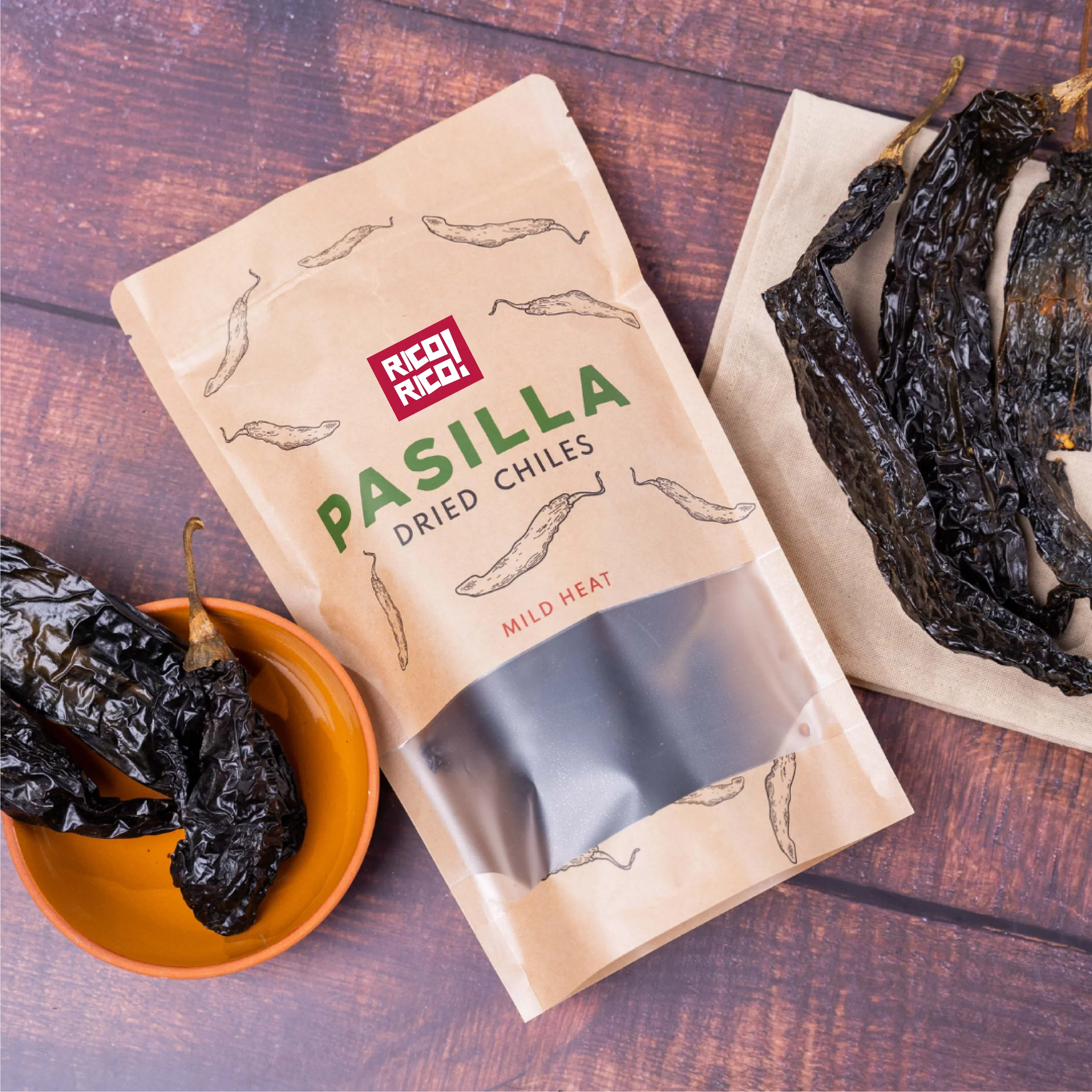 Pasilla Dried Chiles – Mild & Rich Mexican Chile Negro from Oaxaca